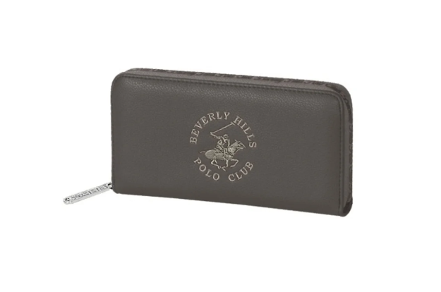 Obrázok z Dámská peněženka Beverly Hills Polo Club zip BH-4265-23 antracitová