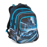 Obrázok z Bagmaster LUMI 26 C malý školní set pro prvňáčky – auto Modrá 25 l
