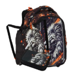 Obrázok z Bagmaster VEGA 26 A malý školní set pro prvňáčky – lev Oranžová 22 l