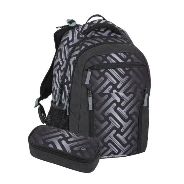 Obrázok z Bagmaster PORTO 26 A školní set – šedý Šedá 29 l