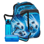 Obrázok z Bagmaster BETA 26 C velký školní set pro prvňáčky – fotbal Modrá 23 l