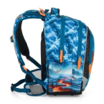 Obrázok z Bagmaster LUMI 26 D velký školní set pro prvňáčky – drak Modrá 23 l