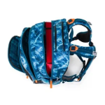 Obrázok z Bagmaster LUMI 26 D velký školní set pro prvňáčky – drak Modrá 23 l