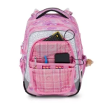 Obrázok z Bagmaster LUMI 26 A velký školní set pro prvňáčky – pejsek Růžová 23 l