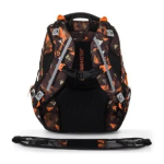 Obrázok z Bagmaster VEGA 26 A velký školní set pro prvňáčky – lev Oranžová 22 l
