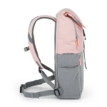 Obrázok z Bagmaster SUNNY 25 A městský batoh – pastelově růžová Růžová 32 l