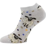 Obrázok z LONKA Ponožky dámské krátké LISA letní MIX D (3 páry)