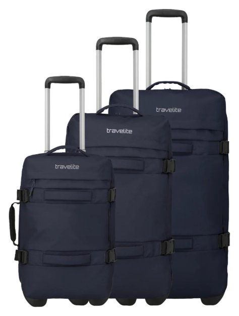 Obrázok z Travelite Bolonia Wheeled Duffle S,M,L Navy S: 35 l / M: 50 l / L: 75 L