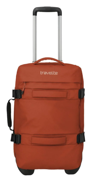 Obrázok z Travelite Bolonia Wheeled Duffle S Orange 35 L