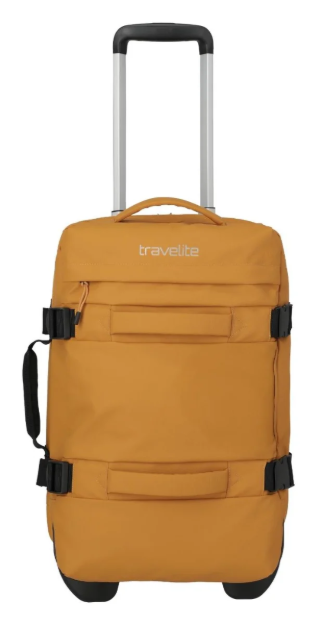 Obrázok z Travelite Bolonia Wheeled Duffle S Yellow 35 L