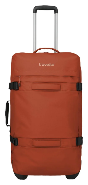 Obrázok z Travelite Bolonia Wheeled Duffle L Orange 75 L