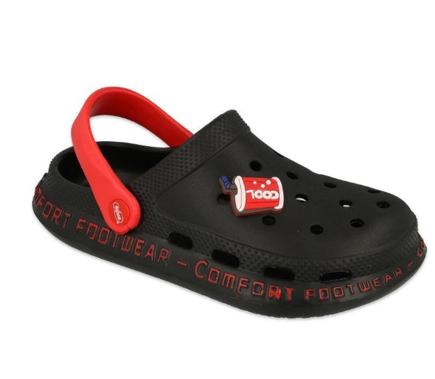 Obrázok z BEFADO 159Y103 dětské pantofle COMFORT černé