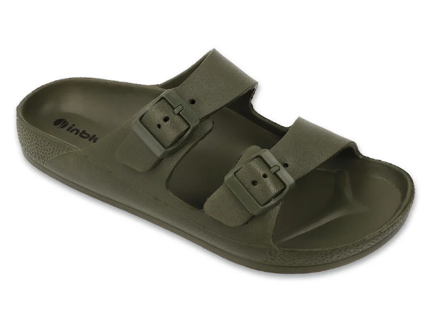 Obrázok z BEFADO 159M133 pánské pěnové pantofle INBLU khaki