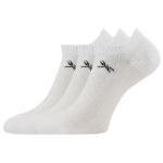 Obrázok z LONKA Ponožky dámské elegantní FLITANA 01 s kamínky BÍLÉ (3 páry)