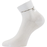 Obrázok z LONKA Ponožky dámské elegantní FLITANA 05 s kamínky BÍLÉ (3 páry)