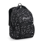 Obrázok z Bagmaster NOMAD 25 A studentský batoh – černo-bílý Černá 30 l
