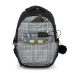 Obrázok z Bagmaster ZIPSTER 25 A školní batoh – černý Černá 30 l