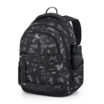 Obrázok z Bagmaster NOMAD 25 B studentský set – černo-šedý Černá 28 l