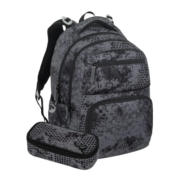 Obrázok z Bagmaster ZIPSTER 25 B studentský set – šedý Šedá 30 l