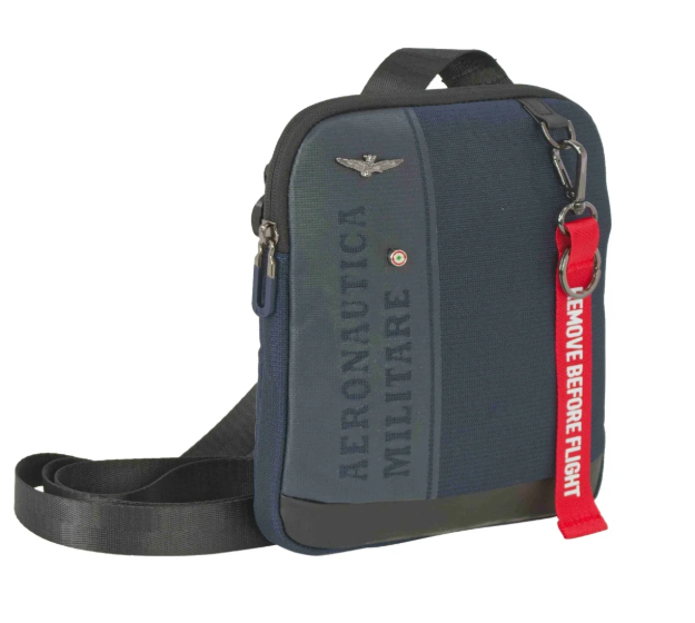 Obrázok z Taška cross Aeronautica Militare Spitfire simple AM-601-05 modrá 2,3 L