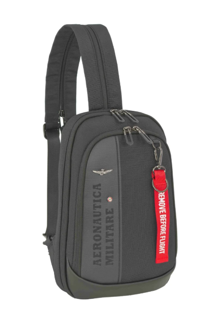 Obrázok z Batoh Aeronautica Militare Spitfire sling AM-603-01 černá 6,3 L