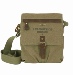 Obrázok z Taška cross Aeronautica Militare Canvas L AM-611-33 khaki 6 L