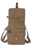 Obrázok z Taška cross Aeronautica Militare Canvas L AM-611-25 hnědá 6 L