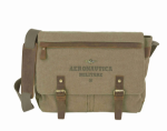 Obrázok z Taška messenger Aeronautica Militare Canvas AM-612-33 khaki 13 L