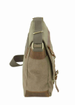 Obrázok z Taška messenger Aeronautica Militare Canvas AM-612-33 khaki 13 L