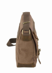 Obrázok z Taška messenger Aeronautica Militare Canvas AM-612-25 hnědá 13 L