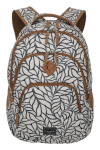 Obrázok z Travelite Basics Backpack Print Off-White 22 L