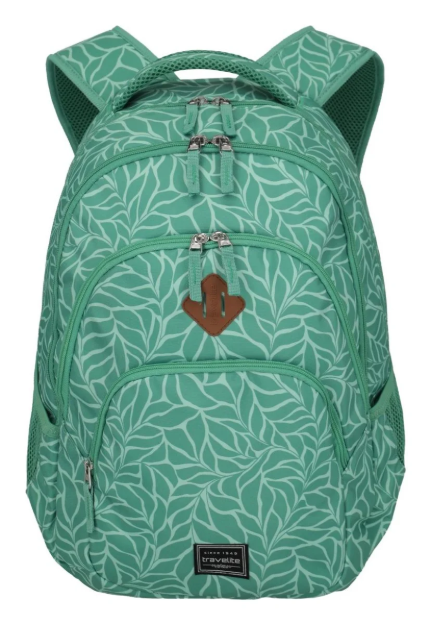 Obrázok z Travelite Basics Backpack Print Green 22 L