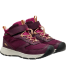 Obrázok z KEEN Skua MID WP CHILDREN Členkové zimné topánky fig/peach fuzz
