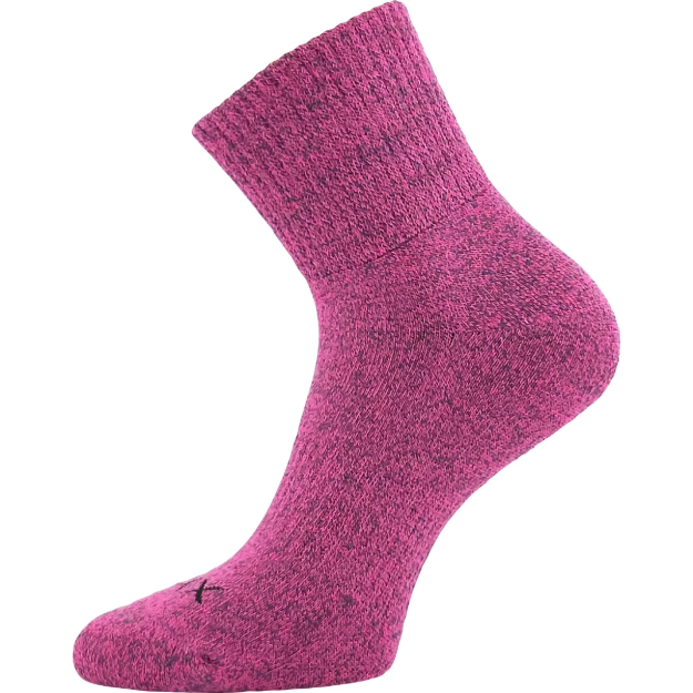 Obrázok z VOXX Ponožky silné TAMI melírované MAGENTA MELÉ (3 páry)