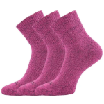 Obrázok z VOXX Ponožky silné TAMI melírované MAGENTA MELÉ (3 páry)