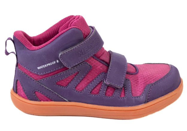 Obrázok z Dětská barefoot kotníková obuv Medico růžová