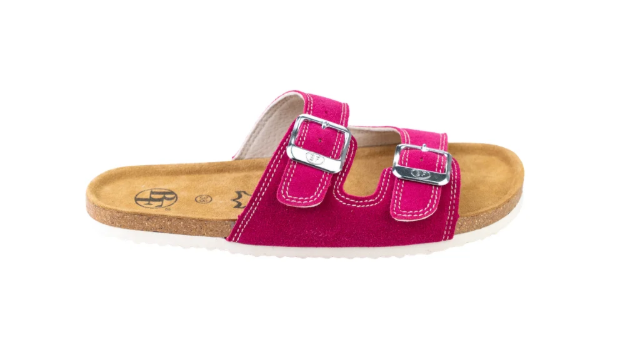 Obrázok z Dámské barefoot korkové pantofle růžové