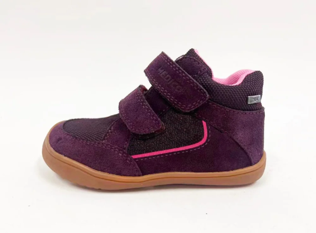 Obrázok z Dětská kožená barefoot obuv růžová
