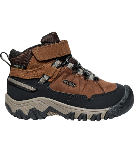 Obrázok z KEEN Targhee IV Mid WP Children Členkové zimné topánky bison/brindle