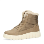 Obrázok z Tom Tailor 8490710015 Dámska zimná členková obuv beige
