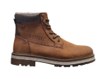 Obrázok z Mustang 15M0091001 Pánske zimné členkové topánky cognac