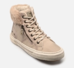 Obrázok z Mustang 15M0112003 Dámska zimná členková obuv cream