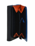 Obrázok z Dámská peněženka BHPC Colorfull long combi - modrá BH-2967-05 modrá