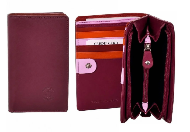 Obrázok z Dámská peněženka BHPC Colorfull combi - fuchsiová BH-2968-30 růžová