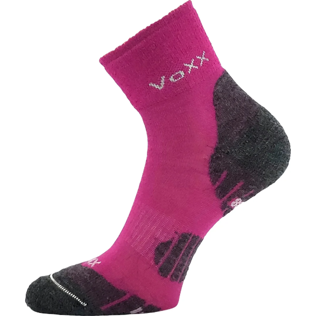 Obrázok z VOXX Ponožky dětské zimní vlněné IRIZARIK II se stříbrem FUXIA