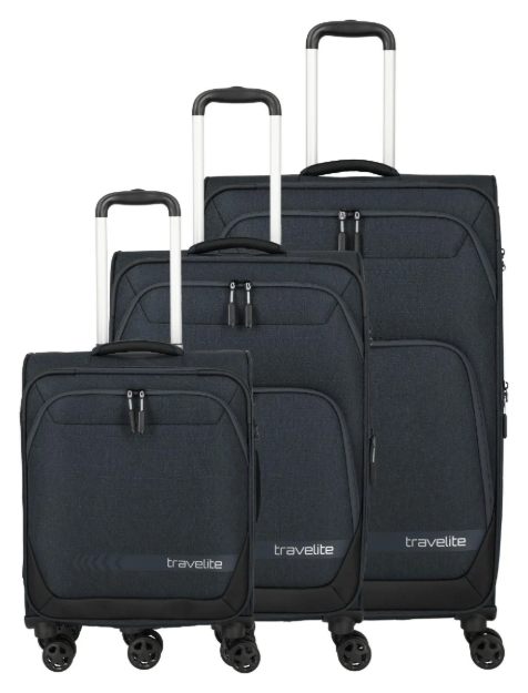 Obrázok z Travelite Kick Off 4w S, M exp, L exp Anthracite S: 37 l / M: 69/73 l / L: 110/117 L