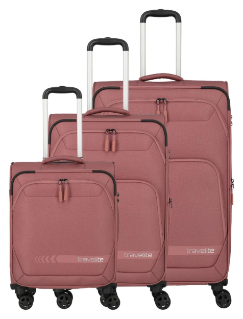Obrázok z Travelite Kick Off 4w S, M exp, L exp Rose S: 37 l / M: 69/73 l / L: 110/117 L