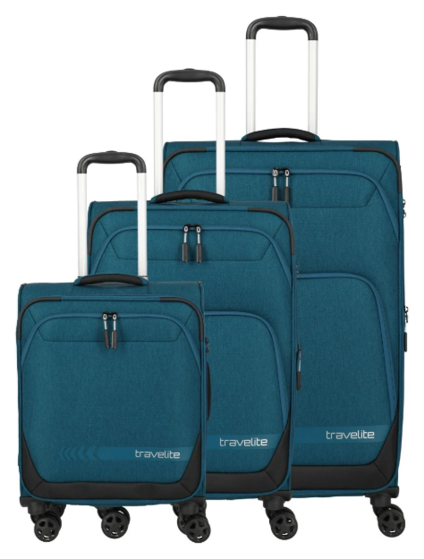 Obrázok z Travelite Kick Off 4w S, M exp, L exp Petrol S: 37 l / M: 69/73 l / L: 110/117 L