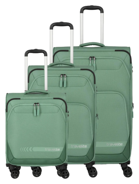 Obrázok z Travelite Kick Off 4w S, M exp, L exp Sage S: 37 l / M: 69/73 l / L: 110/117 L