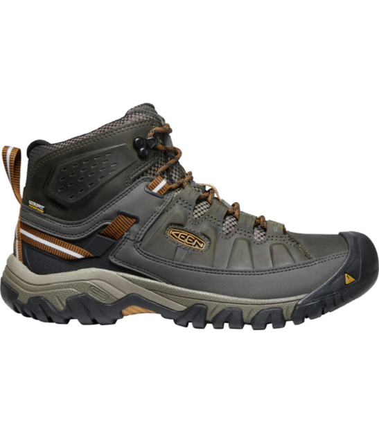 Obrázok z KEEN Targhee III MID WP Men Pánske trekové topánky black olive/golden brown
